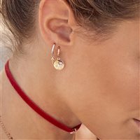 Orecchini Rue des Mille Donna Stardust Double in Argento Zirconia ORZ-FAPAST - ORZ-FAPAST